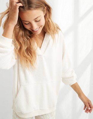 Aerie Snowed-In Fleece Hoodie