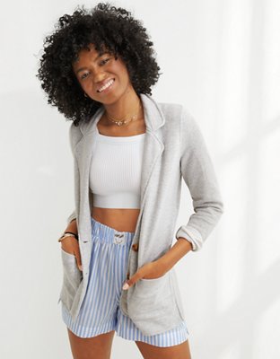 Aerie Fleece Blazer