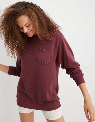 Aerie The Sweat Everyday Cozy Crew Neck Sweatshirt