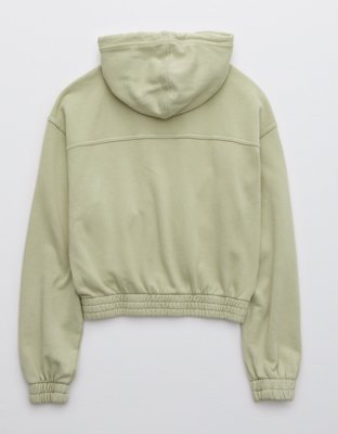 Женские худи Aerie Cropped Full Zip — фото 4