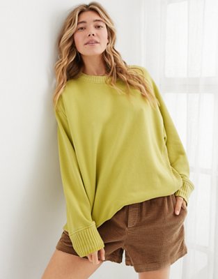 Aerie Down-To-Earth Crew Sweatshirt