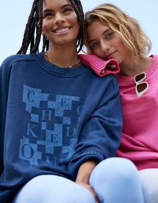 Aerie Down-To-Earth Crew Sweatshirt