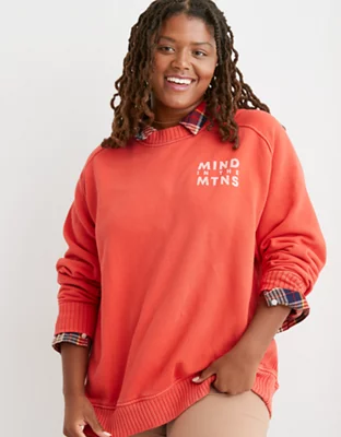 Aerie Down-To-Earth Crew Sweatshirt