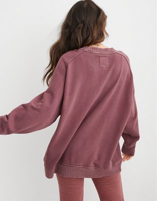 Aerie Down-To-Earth Crew Sweatshirt