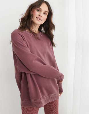 Aerie Down-To-Earth Crew Sweatshirt