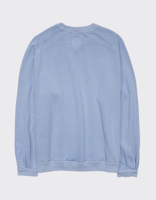 Aerie Pleated Sleeve Crew Sweatshirt