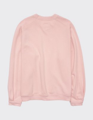 Aerie Pleated Sleeve Crew Sweatshirt