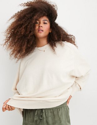 Aerie Down-To-Earth Crew Sweatshirt