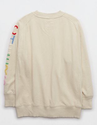 Aerie Down-To-Earth Crew Sweatshirt