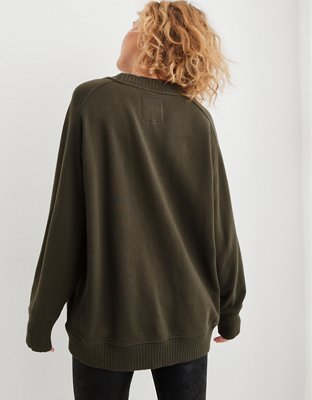 Aerie Down-To-Earth Crew Sweatshirt