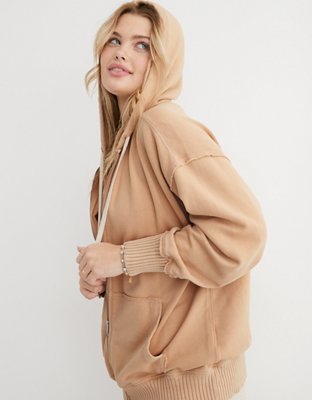 Aerie Down-to-Earth Full Zip Hoodie