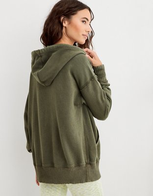 Женские худи Aerie Down-to-Earth Full Zip — фото 2