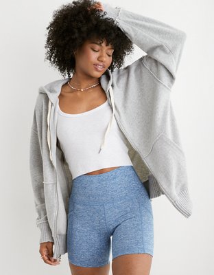 Aerie Down to Earth Full Zip Hoodie