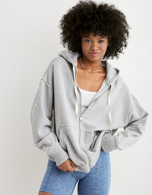Aerie Down-to-Earth Full Zip Hoodie