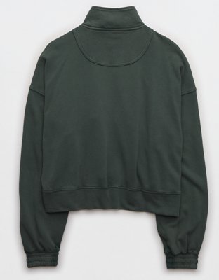 Aerie Chillax Quarter Zip Sweatshirt