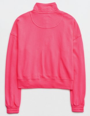Женские худи Aerie Chillax Quarter Zip Sweatshirt — фото 4