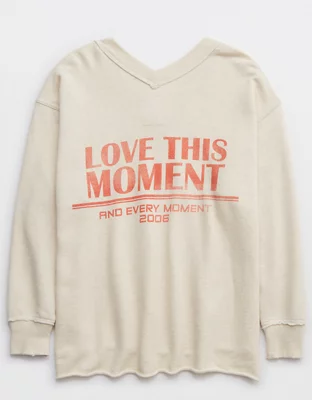 Aerie Wonder V-Neck Sweatshirt