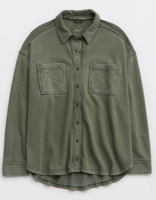Aerie LumberJane Fleece Shirt