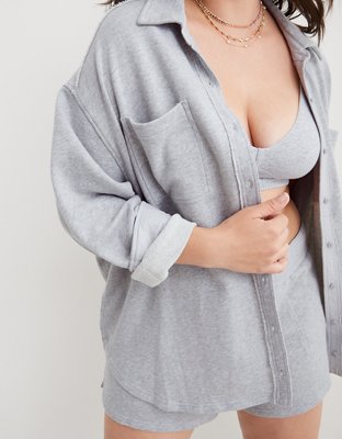 Aerie LumberJane Fleece Shirt