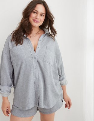 Aerie LumberJane Fleece Shirt