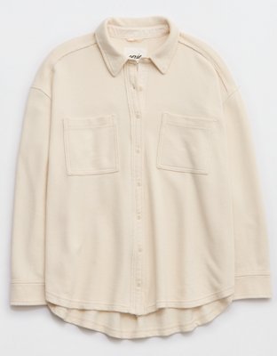 Aerie LumberJane Fleece Shirt