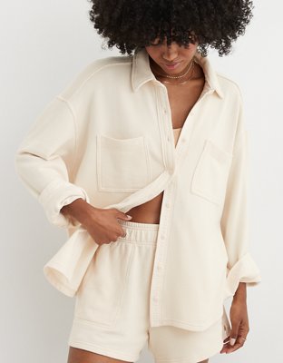 Aerie LumberJane Fleece Shirt