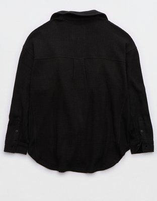 Aerie LumberJane Waffle Shirt