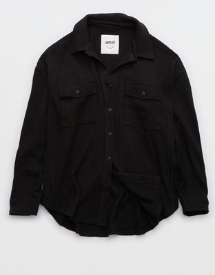 Aerie LumberJane Waffle Shirt