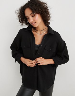 Aerie LumberJane Waffle Shirt