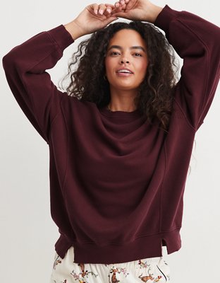 Aerie The Chill Cozy Crew Sweatshirt