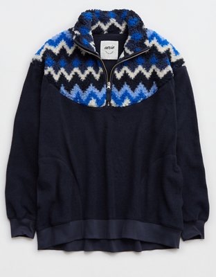 American eagle hot sale sherpa pullover