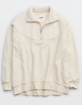 Женские худи Aerie Hometown Holiday Quarter Zip Sweatshirt — фото 3