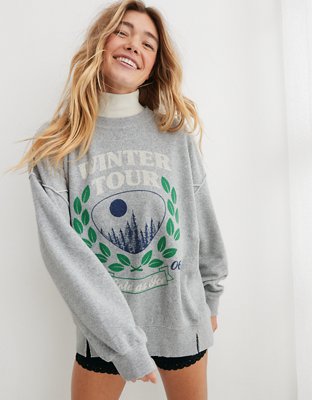 Aerie cozy city store sweatshirt