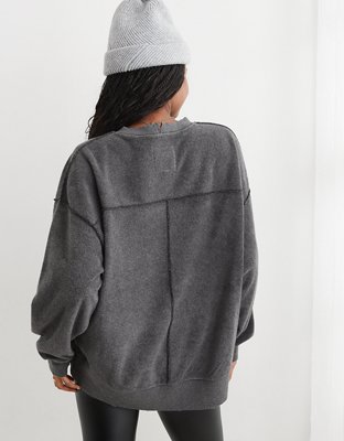 Aerie The Chill Sweatshirt Calientita con Cuello Redondo