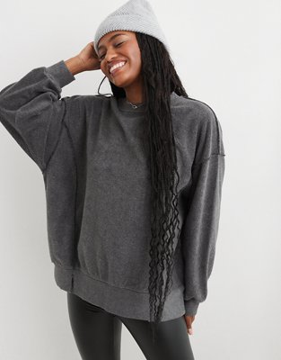 Aerie Cozy Fleece Cardigan