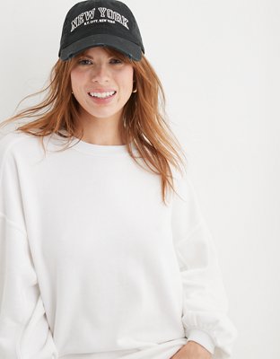 Женские худи Aerie REAL Crew Sweatshirt — фото 5
