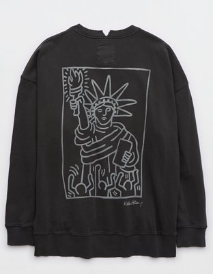 Женские худи Aerie The Chill Crew Keith Haring Sweatshirt — фото 4