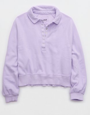 Aerie Quarter Snap Sweatshirt