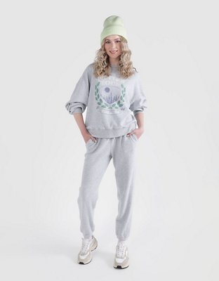 Aerie The Chill Cozy Crew Sweatshirt