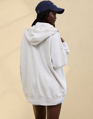 Aerie Oversized Quarter Zip Hoodie