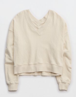 Aerie Down-To-Earth Crew Sweatshirt curated on LTK