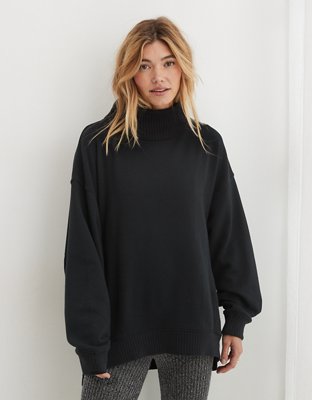 Aerie Waffle Oversized Crew Sweater  Crew sweaters, Sweaters, Mens  outfitters