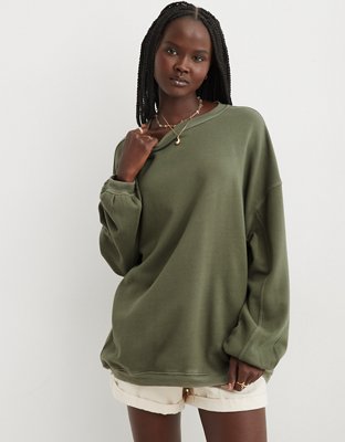 Aerie off best sale the shoulder sweatshirt