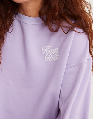 Aerie REAL Crew Sweatshirt