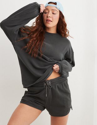 Aerie short best sale sleeve sweatshirt