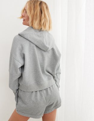 Aerie Restart Quarter Zip Hoodie