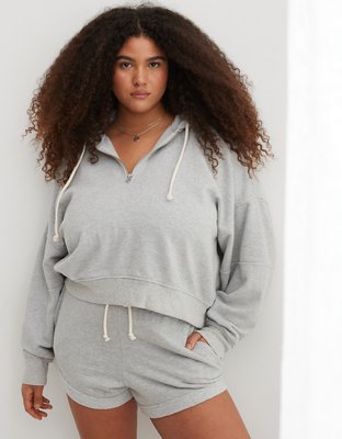 Aerie Restart Quarter Zip Hoodie
