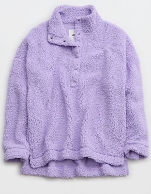 Aerie Quarter Snap Sweatshirt