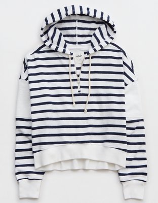 Aerie Cable Car Quarter Zip Sweater