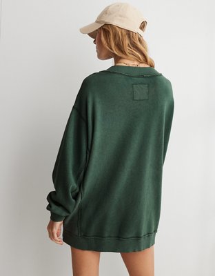 Aerie Vacay Every Day V Neck Sweatshirt